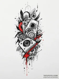 Tattoo sketch dark, tattoo sketch design, tra... - эскиз тату (№1756467357_0, 29.08.2025 11:35) — Tatufoto.com