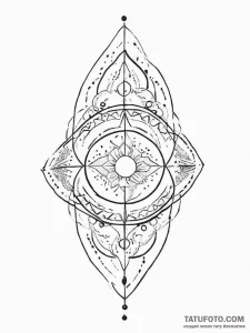 Tattoo sketch cosmic identity, tattoo flash s... - эскиз тату (№1756469336_0, 29.08.2025 12:08) — Tatufoto.com