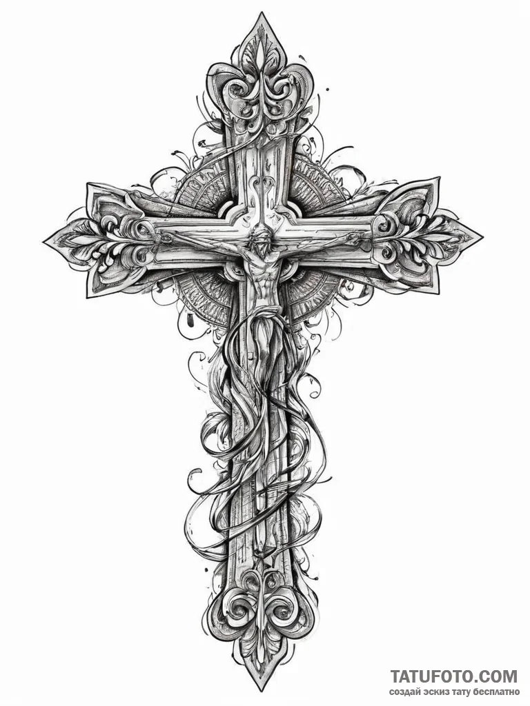 Tattoo sketch alpha, tattoo line art, detaile... - эскиз тату (№1756474698_0, 29.08.2025 13:38) — Tatufoto.com