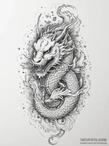 Tattoo sketch smoke, tattoo sketch design, on... - эскиз тату (№1756475293_0, 29.08.2025 13:48) — Tatufoto.com
