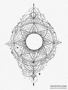 Tattoo sketch cosmic tapestry, tattoo drawing... - эскиз тату (№1756477886_0, 29.08.2025 14:31) — Tatufoto.com