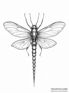 Tattoo sketch scorpionfly - эскиз тату (№1756480870_0, 29.08.2025 15:21) — Tatufoto.com