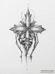 Tattoo sketch hands with a book, tattoo drawi... - эскиз тату (№1756486414_0, 29.08.2025 16:53) — Tatufoto.com
