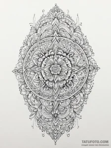 Tattoo sketch fine line design, artistic tatt... - эскиз тату (№1756494645_0, 29.08.2025 19:10) — Tatufoto.com
