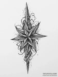 Tattoo sketch stars, concept art for tattoo,... - эскиз тату (№1756497682_0, 29.08.2025 20:01) — Tatufoto.com