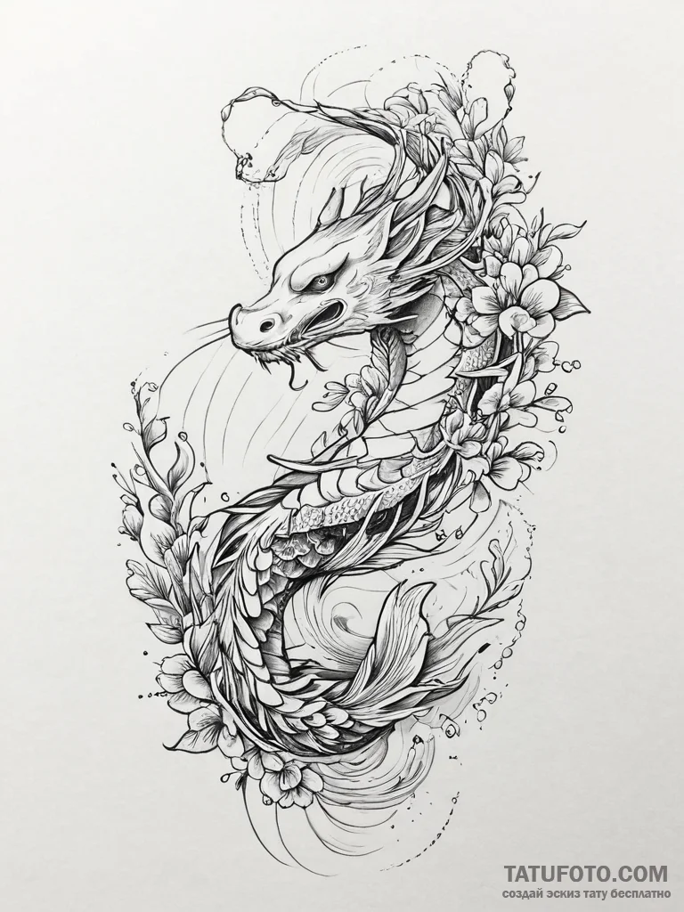 Tattoo sketch graceful fawn tattoo, artistic... - эскиз тату (№1756513017_0, 30.08.2025 00:16) — Tatufoto.com