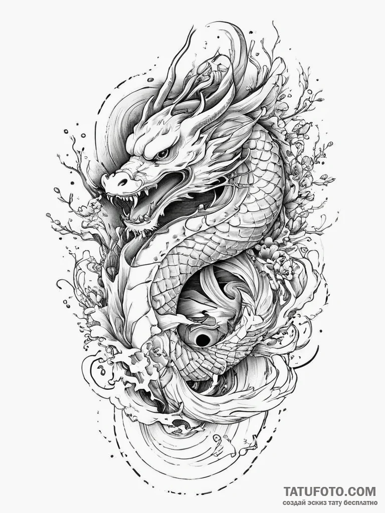 Tattoo sketch cyclops, concept art for tattoo... - эскиз тату (№1756513413_0, 30.08.2025 00:23) — Tatufoto.com