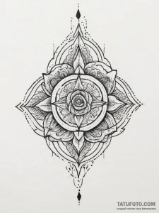 Tattoo sketch a symbolic idea, tattoo line ar... - эскиз тату (№1756565039_0, 30.08.2025 14:43) — Tatufoto.com