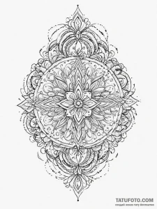 Tattoo sketch mystical representation, tattoo... - эскиз тату (№1756566601_0, 30.08.2025 15:10) — Tatufoto.com