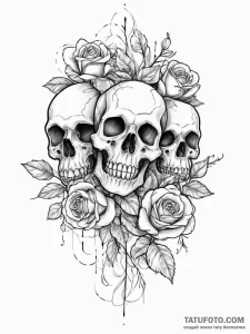 Tattoo sketch cotton branch, artistic tattoo... - эскиз тату (№1756566796_0, 30.08.2025 15:13) — Tatufoto.com