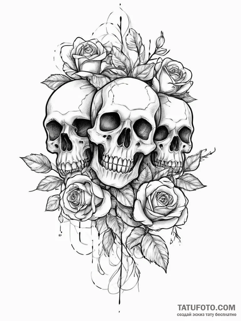 Tattoo sketch cotton branch, artistic tattoo... - эскиз тату (№1756566796_0, 30.08.2025 15:13) — Tatufoto.com