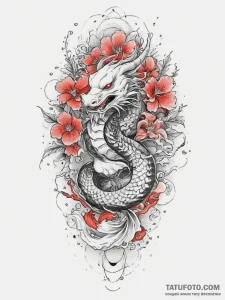 Tattoo sketch blessed spirit, concept art for... - эскиз тату (№1756569525_0, 30.08.2025 15:58) — Tatufoto.com
