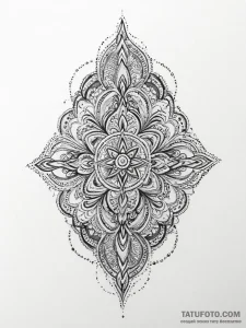 Tattoo sketch obsidian, concept art for tatto... - эскиз тату (№1756571085_0, 30.08.2025 16:24) — Tatufoto.com