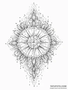 Tattoo sketch cosmic root, tattoo flash sheet... - эскиз тату (№1756572261_0, 30.08.2025 16:44) — Tatufoto.com