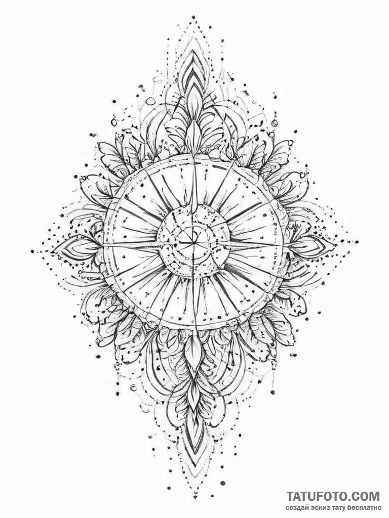 Tattoo sketch cosmic root, tattoo flash sheet... - эскиз тату (№1756572261_0, 30.08.2025 16:44) — Tatufoto.com