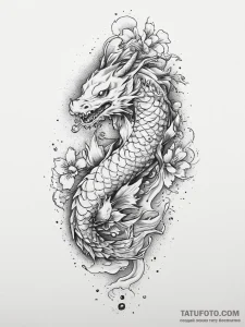 Tattoo sketch spiritual character, tattoo lin... - эскиз тату (№1756574634_0, 30.08.2025 17:23) — Tatufoto.com