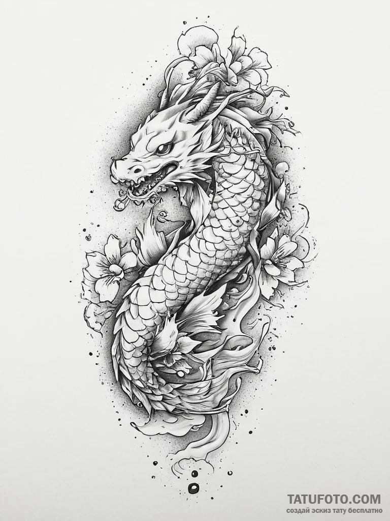 Tattoo sketch spiritual character, tattoo lin... - эскиз тату (№1756574634_0, 30.08.2025 17:23) — Tatufoto.com