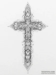 Tattoo sketch geometric word, artistic tattoo... - эскиз тату (№1756578010_0, 30.08.2025 18:20) — Tatufoto.com