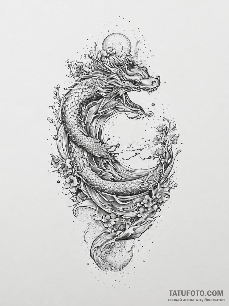 Tattoo sketch energy, artistic tattoo sketch,... - эскиз тату (№1756578408_0, 30.08.2025 18:26) — Tatufoto.com