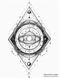 Tattoo sketch cosmic dimension, tattoo flash... - эскиз тату (№1756580793_0, 30.08.2025 19:06) — Tatufoto.com