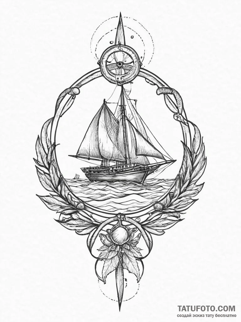 Tattoo sketch leaf, tattoo drawing outline, o... - эскиз тату (№1756587374_0, 30.08.2025 20:56) — Tatufoto.com