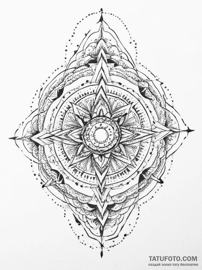 Tattoo sketch cosmic ghost, ink illustration... - эскиз тату (№1756589567_0, 30.08.2025 21:32) — Tatufoto.com