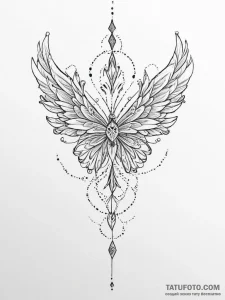 Tattoo sketch white - эскиз тату (№1756591379_0, 30.08.2025 22:02) — Tatufoto.com