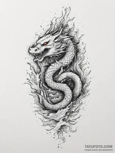 Tattoo sketch breath, ink illustration for ta... - эскиз тату (№1756594995_0, 30.08.2025 23:03) — Tatufoto.com
