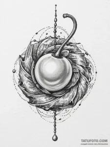 Tattoo sketch pearl, concept art for tattoo,... - эскиз тату (№1756597022_0, 30.08.2025 23:37) — Tatufoto.com