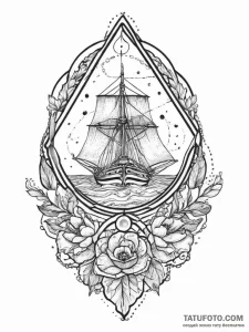 Tattoo sketch onyx, tattoo sketch design, on... - эскиз тату (№1756600084_0, 31.08.2025 00:28) — Tatufoto.com