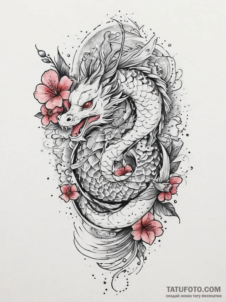 Tattoo sketch spiritual stillness, tattoo ske... - эскиз тату (№1756601082_0, 31.08.2025 00:44) — Tatufoto.com