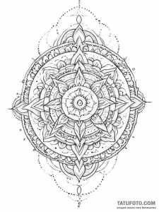Tattoo sketch new moon, ink illustration for... - эскиз тату (№1756603919_0, 31.08.2025 01:31) — Tatufoto.com