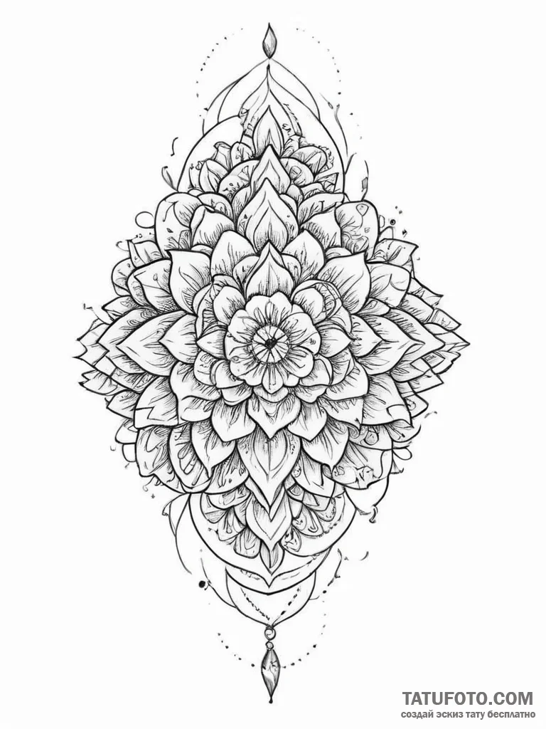 Tattoo sketch achieve - эскиз тату (№1756606544_0, 31.08.2025 02:15) — Tatufoto.com