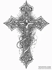 Tattoo sketch blessed self, artistic tattoo s... - эскиз тату (№1756608780_0, 31.08.2025 02:53) — Tatufoto.com