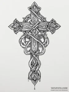 Tattoo sketch soldier with a knot, concept ar... - эскиз тату (№1756609390_0, 31.08.2025 03:03) — Tatufoto.com