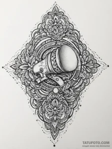 Tattoo sketch referee a person with a whistle... - эскиз тату (№1756610188_0, 31.08.2025 03:16) — Tatufoto.com