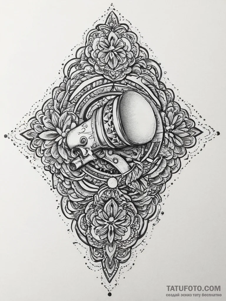 Tattoo sketch referee a person with a whistle... - эскиз тату (№1756610188_0, 31.08.2025 03:16) — Tatufoto.com