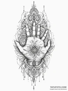 Tattoo sketch hands with a thread, tattoo ske... - эскиз тату (№1756610391_0, 31.08.2025 03:19) — Tatufoto.com