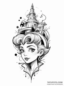 Tattoo sketch the jetsons jane jetson, ink il... - эскиз тату (№1756611987_0, 31.08.2025 03:46) — Tatufoto.com