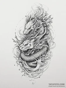 Tattoo sketch soldier with a monster, tattoo... - эскиз тату (№1756612579_0, 31.08.2025 03:56) — Tatufoto.com
