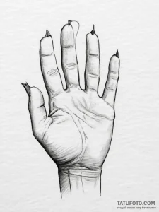 Tattoo sketch imperfect, concept art for tatt... - эскиз тату (№1756615384_0, 31.08.2025 04:43) — Tatufoto.com