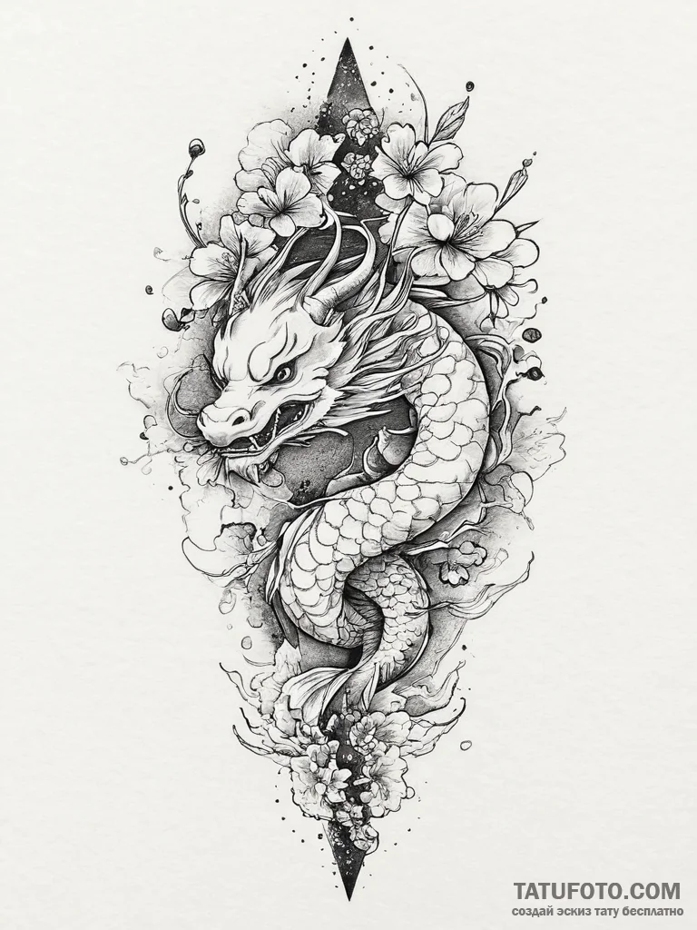 Abstract and symbolic, tattoo drawing outline... - эскиз тату (№1756615785_0, 31.08.2025 04:49) — Tatufoto.com