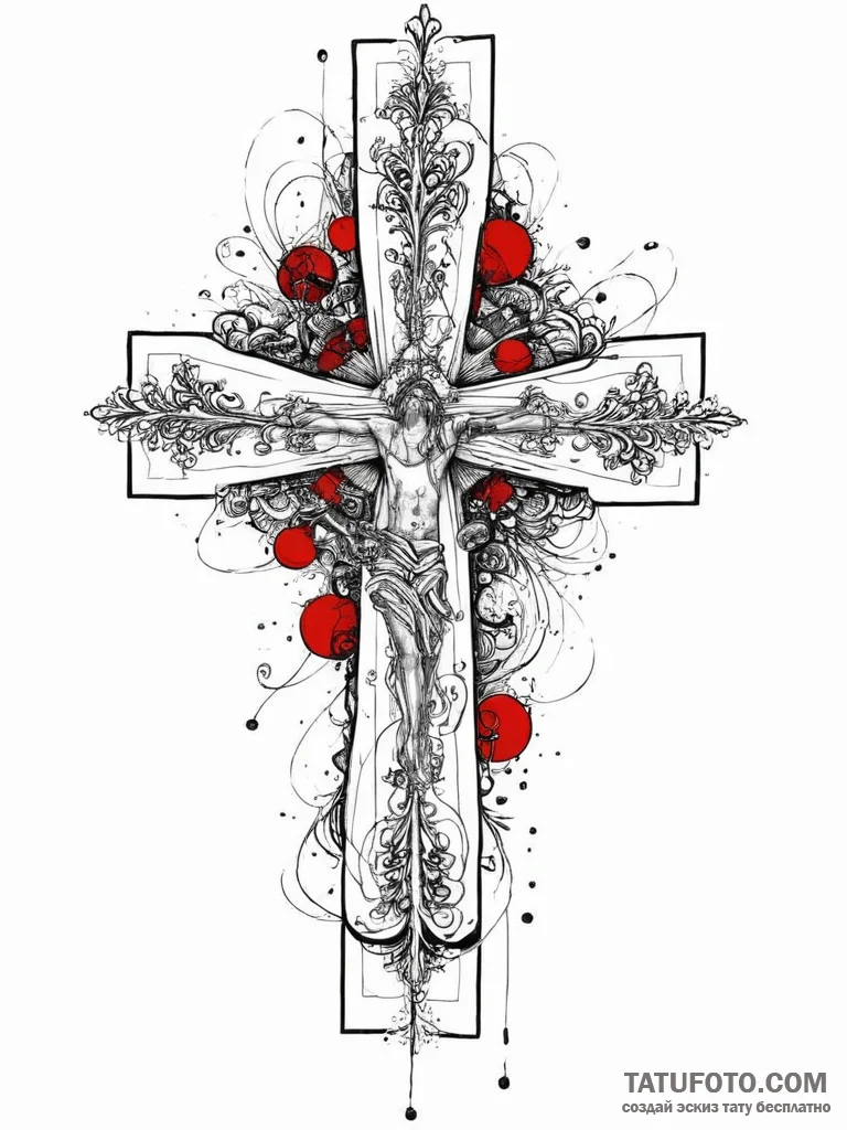 Tattoo sketch spiritual scene, tattoo line ar... - эскиз тату (№1756618777_0, 31.08.2025 05:39) — Tatufoto.com