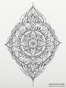 Tattoo sketch spirit of the forest, artistic... - эскиз тату (№1756618980_0, 31.08.2025 05:43) — Tatufoto.com