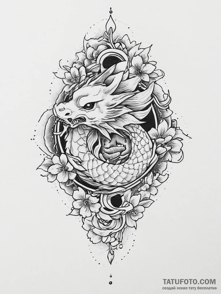 Tattoo sketch роза ветров, tattoo line art, o... - эскиз тату (№1756620796_0, 31.08.2025 06:13) — Tatufoto.com