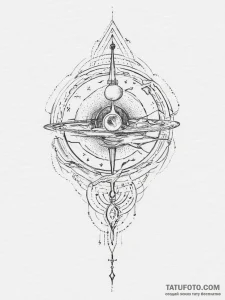 Tattoo sketch cosmic legend, artistic tattoo... - эскиз тату (№1756622003_0, 31.08.2025 06:33) — Tatufoto.com