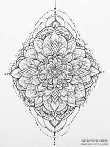 Tattoo sketch secret, ink illustration for ta... - эскиз тату (№1756628636_0, 31.08.2025 08:23) — Tatufoto.com