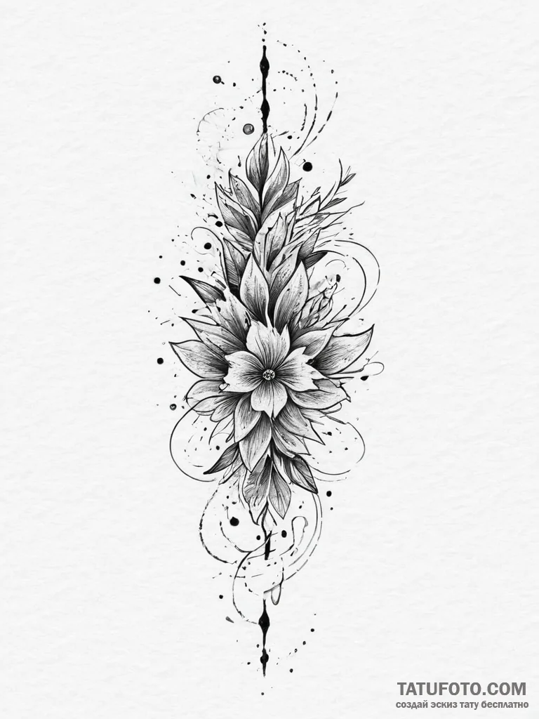 Tattoo sketch path, tattoo flash sheet design... - эскиз тату (№1756630444_0, 31.08.2025 08:54) — Tatufoto.com