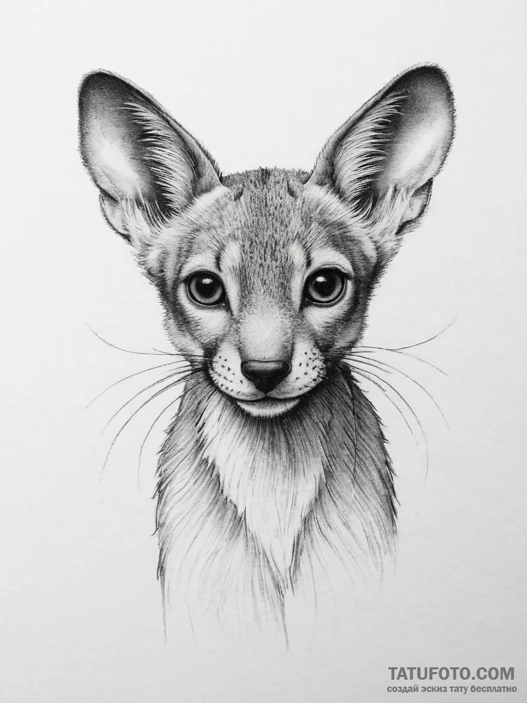 животные, artistic tattoo sketch, black and g... - эскиз тату (№1756631446_0, 31.08.2025 09:10) — Tatufoto.com