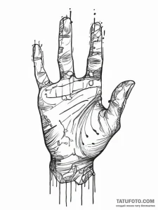 Tattoo sketch hands with a paper, tattoo sket... - эскиз тату (№1756636468_0, 31.08.2025 10:34) — Tatufoto.com